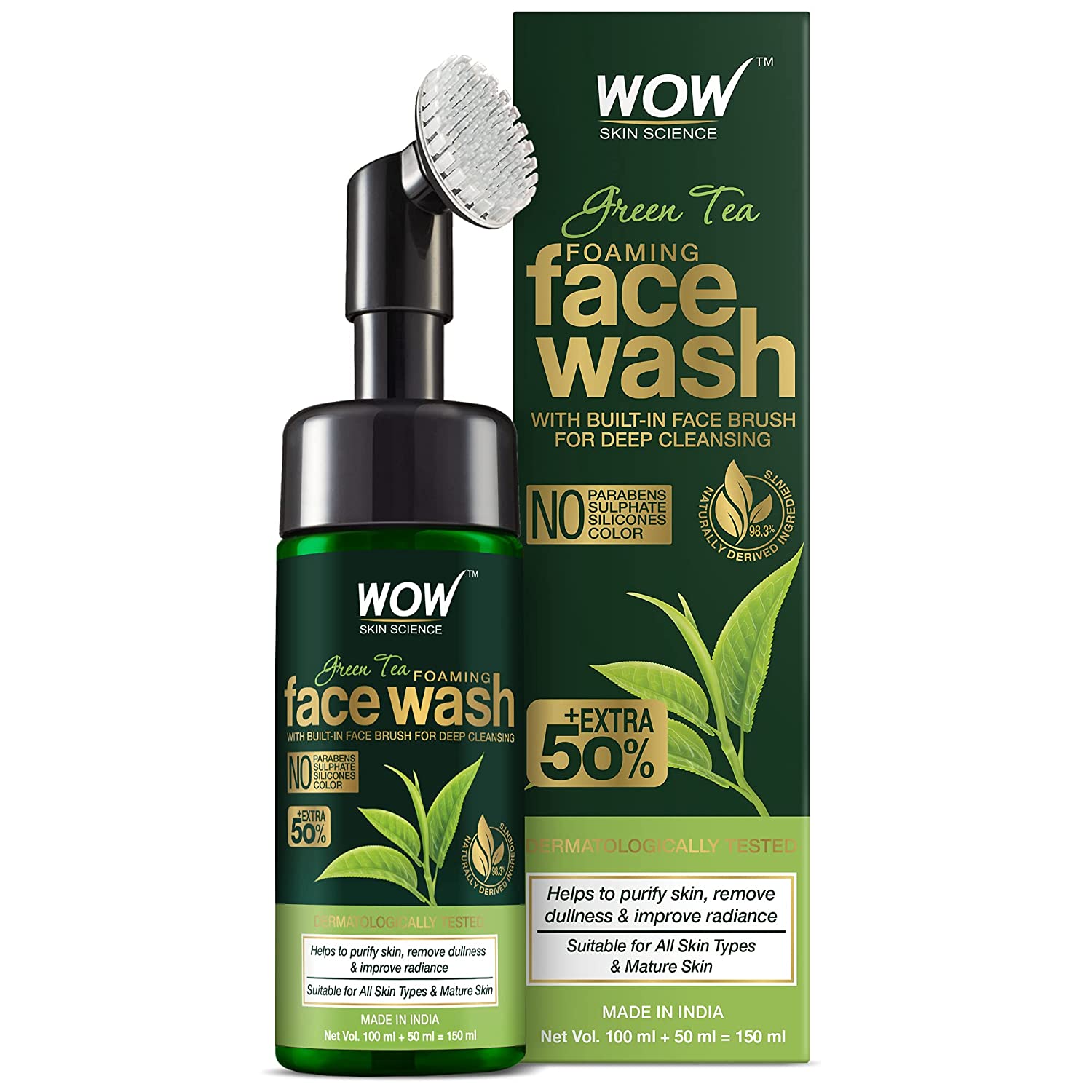 Purifying Face Washes Infused with Green tea for Clear and Healthy Skin